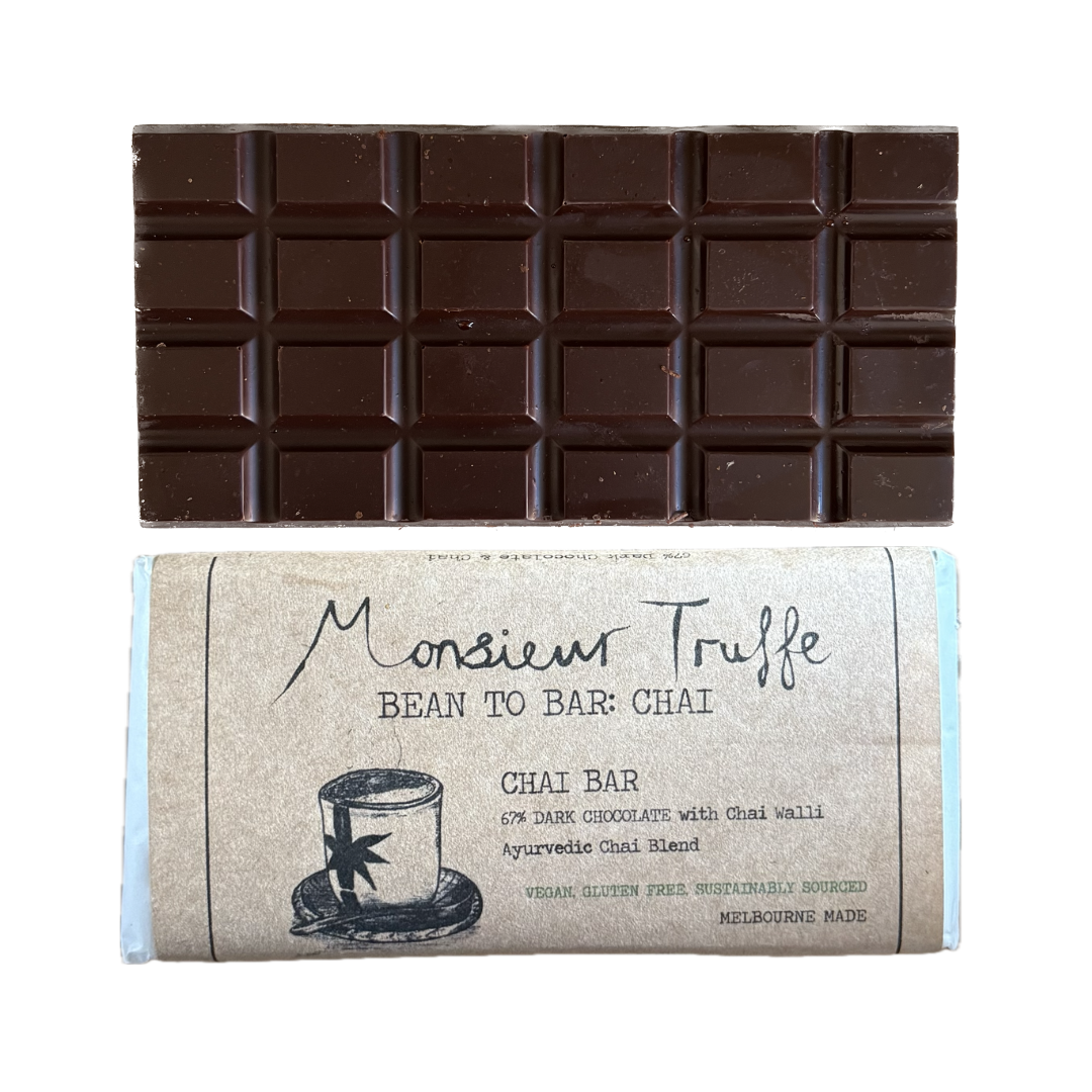 67% Dark Chocolate Chai Bar