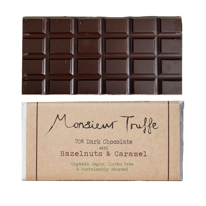 Dark 70% Caramelised Hazelnut