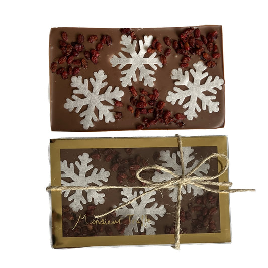 Milk Chocolate Snow Flakes Gift Box