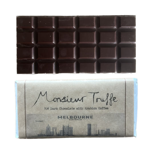 70% Dark Chocolate with Arabica Coffee
