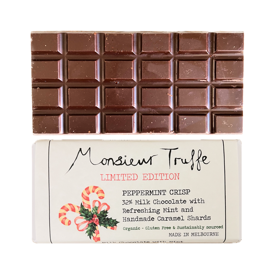 32% Milk Chocolate Peppermint Crisp